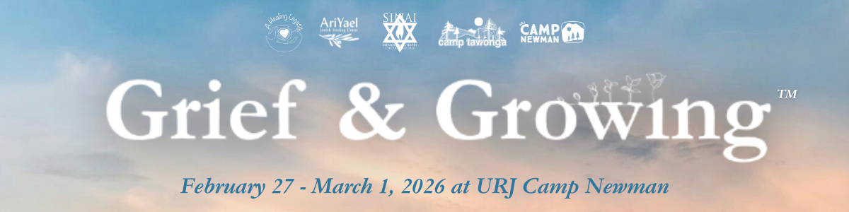 February 27 - March 1, 2026 at URJ Camp Newman (4) Grief & Growing. February 27 - March 1, 2026 at URJ Camp Newman